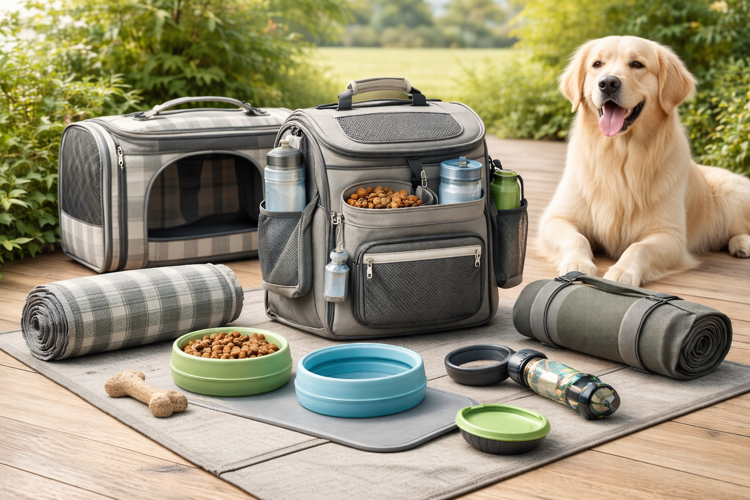 travel and outdoor accessories for pets